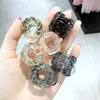 Drop shipping newest Korean style crystal hair claw clips