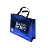 Laminated Fold The Total Kraft Glitter Nonwoven Bags Grocery Nonwoven Bag