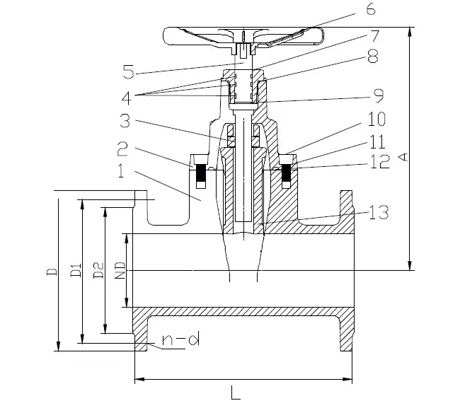 Задвижка dn80 pn16