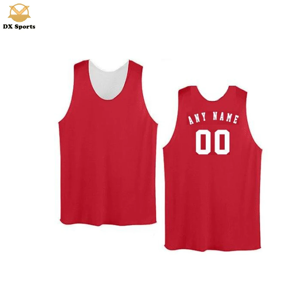 
custom colors Custom sublimation youth reversible basketball uniforms with numbers 