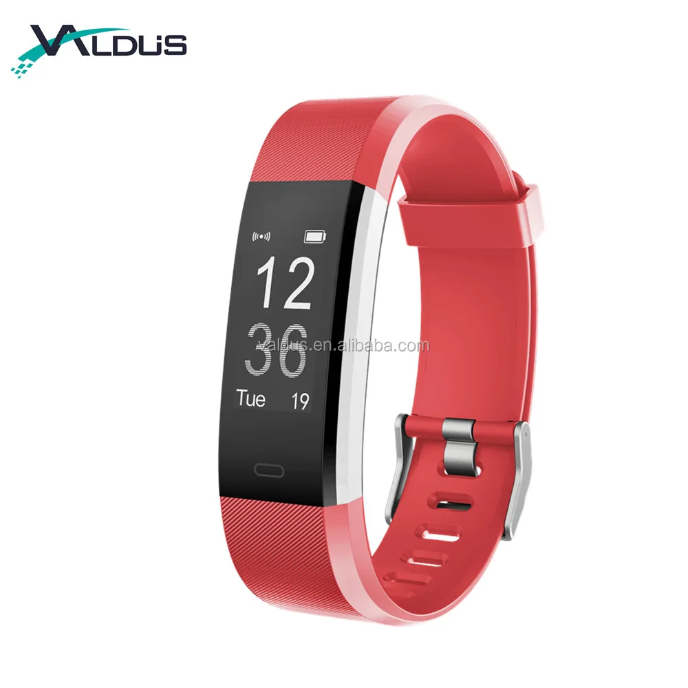 

Multi-Sports Fitness Tracker Smart Bracelet Wearable Activity IP67 Waterproof Heart Rate Monitor Wristband ID 115 Plus HR