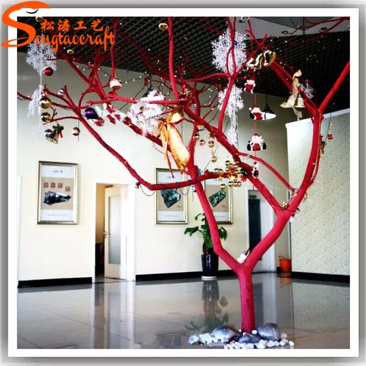 Guangzhou Factory Price Artificial Trees No Leaves Indoor Decoration