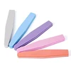 Quick shipment 5 colors professional nail file buffer block sponge decorated with eva