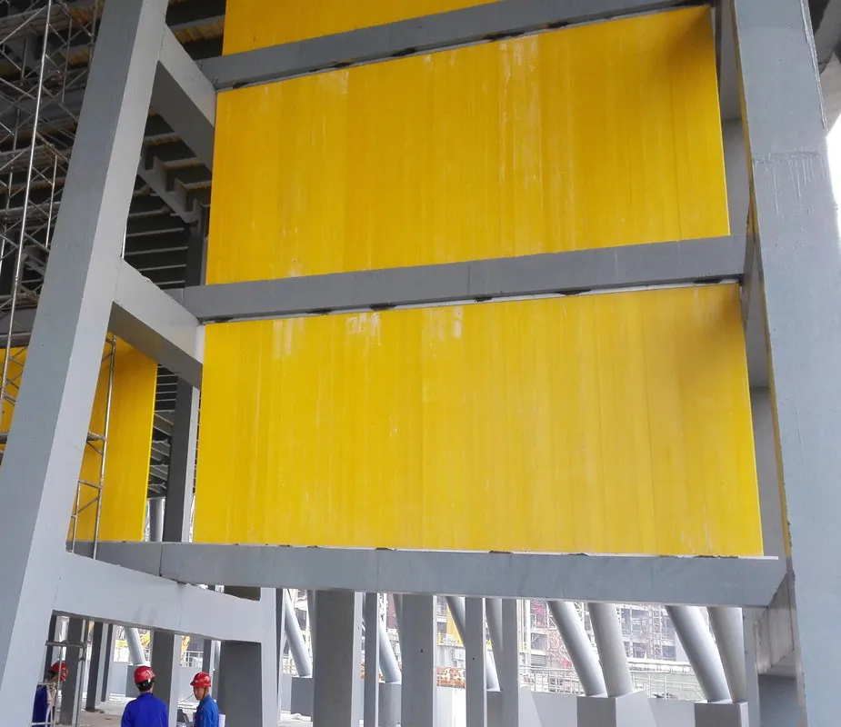 Fiberglass Pultruded Structural Profiles Plastic I Beams For