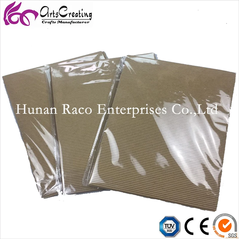 Latest Factory Price E Flute,F Flute Wrapping Corrugated Paper Board