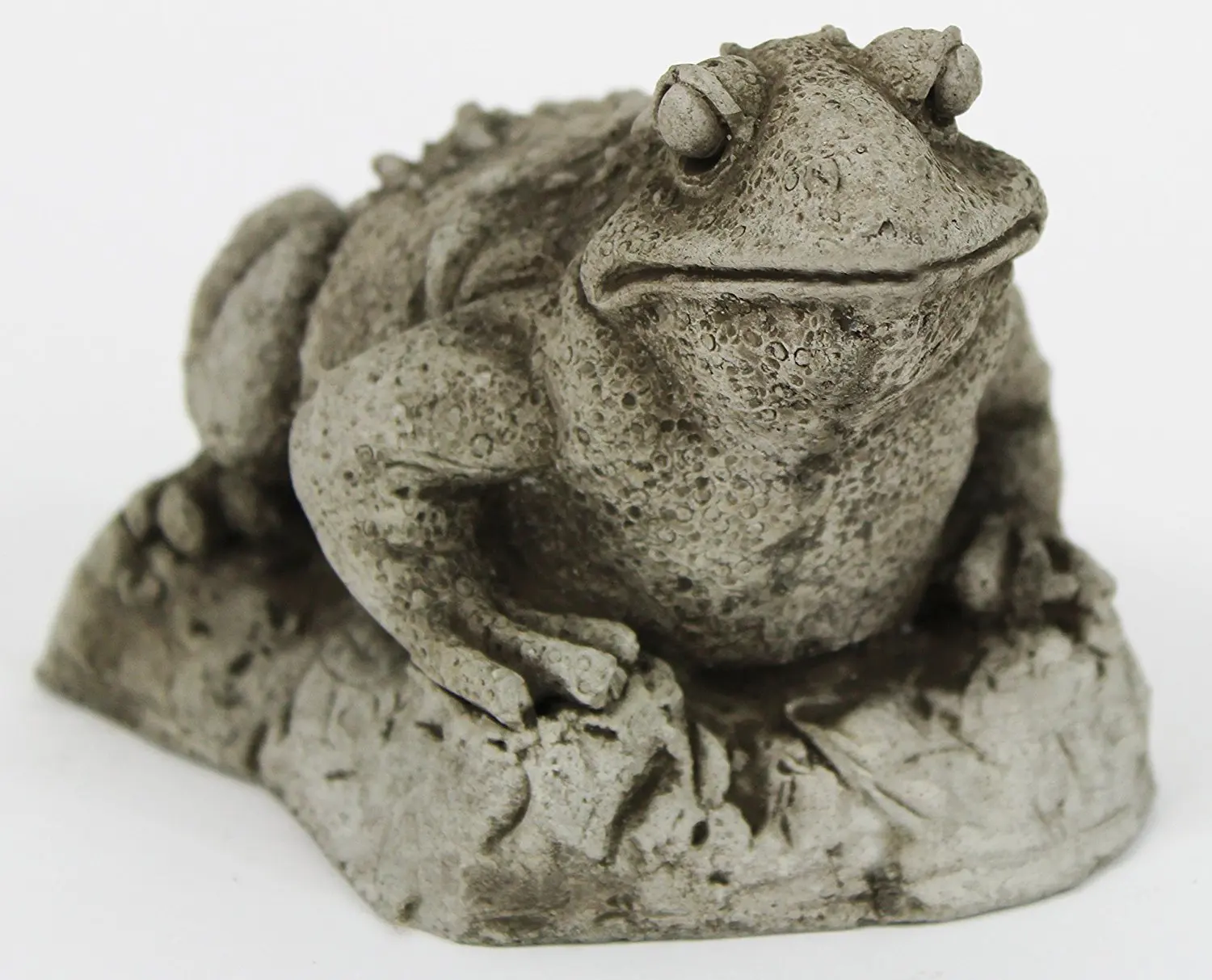 cement frog statue