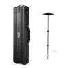Outdoor sport plastic Golf bat cases large storage boxes with wheels