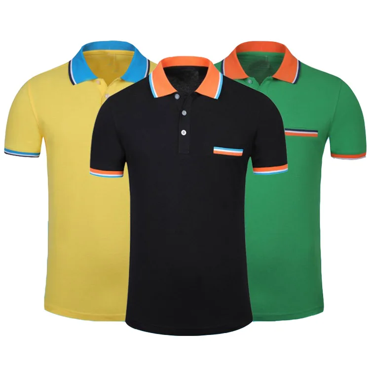 

Latest Men's Polo T Shirts Thick Fabric High Quality Cheap Price 100% Soft Cotton Custom Brand Mens Polo Shirt