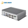 Fanless Industrial computer with 2 Lan port and Bay trail J1900 processor