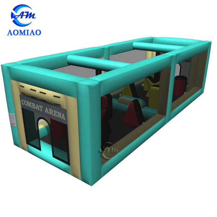 Our Door Inflatable Paintball Arena Inflatable Paintball Field Shooting