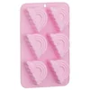 Silicone Rainbow Cupcake mold for DIY Cake Baking Tools