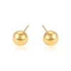 95523 Xuping jewelry 3 gram dubai gold 24K plated earring The ball shaped design women's earrings