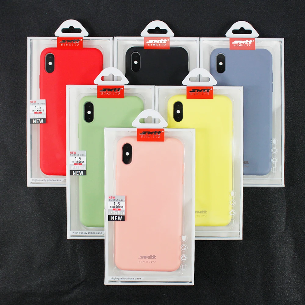 

Wholesale Soft Silicone TPU phone case for iphone Xs max xs x xr 5 6 6s 7 8 8 plus for oppo realme 3 x f11 pro rx 17 back cover