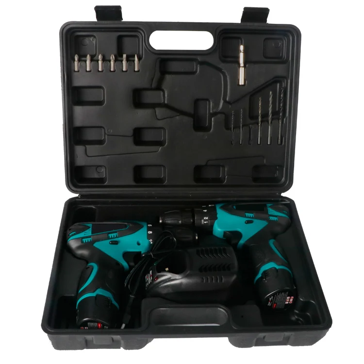 Combo Kit Set 2 In 1 Power Tools Set Combo Cordless Electric Drill