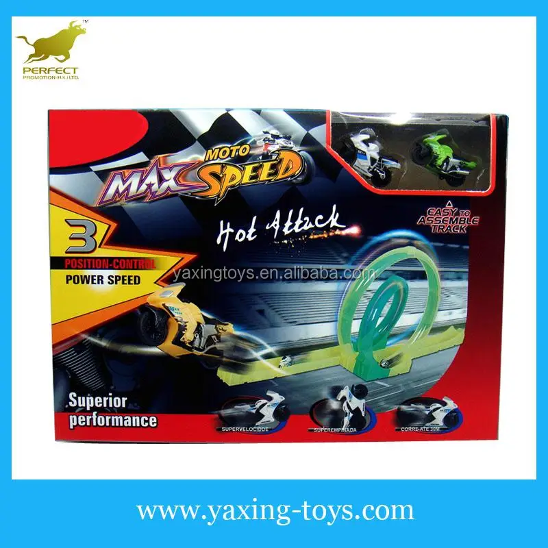 motorcycle track toy