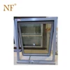 Small casement open style aluminum chain awning window