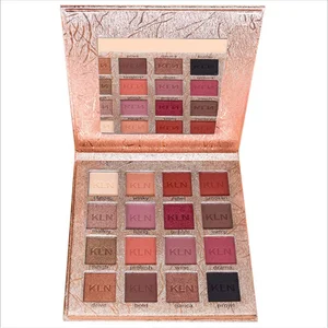 Hot selling makeup 16 Color Eyeshadow Private Label matte shimmer eyeshadow palette
