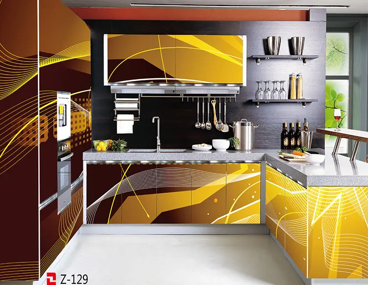Cheap Modern Stainless Steel Furniture Set Kitchen Cabinet Buy