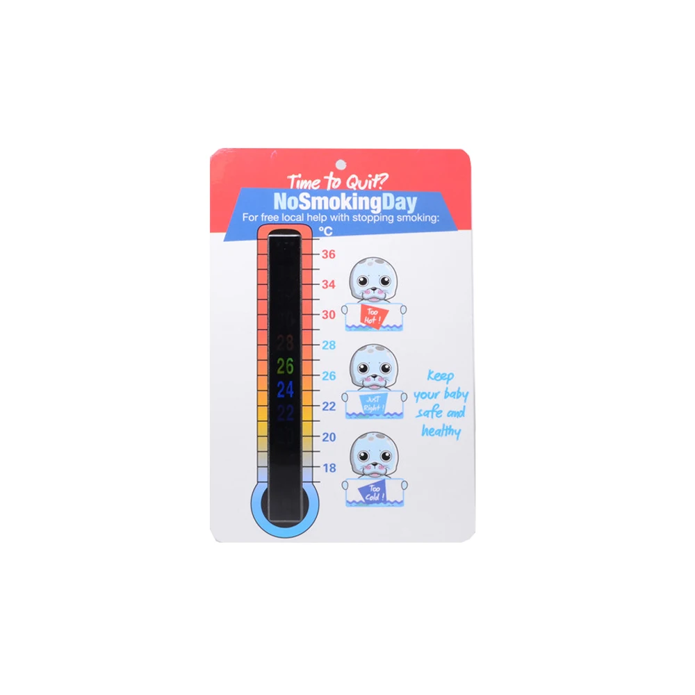Customized Liquid Crystal Room Thermometer Paper Thermometer Card Buy Baby Room Thermometer