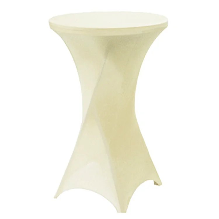 Wholesale Round Black Spandex Bar Table Cover Buy Bar Table Cover