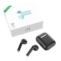 

i16 TWS Wireless Earphone Bluetooth 5.0 1:1 Ai Mini Wireless Bluetooth 3D bass Ear Buds PK i10 i12 i13 i14 i15 i18 tws