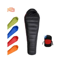

outdoor camping adult stitching double Comfort Lightweight Portable sleeping bag Mummy soft goose down sleeping bag