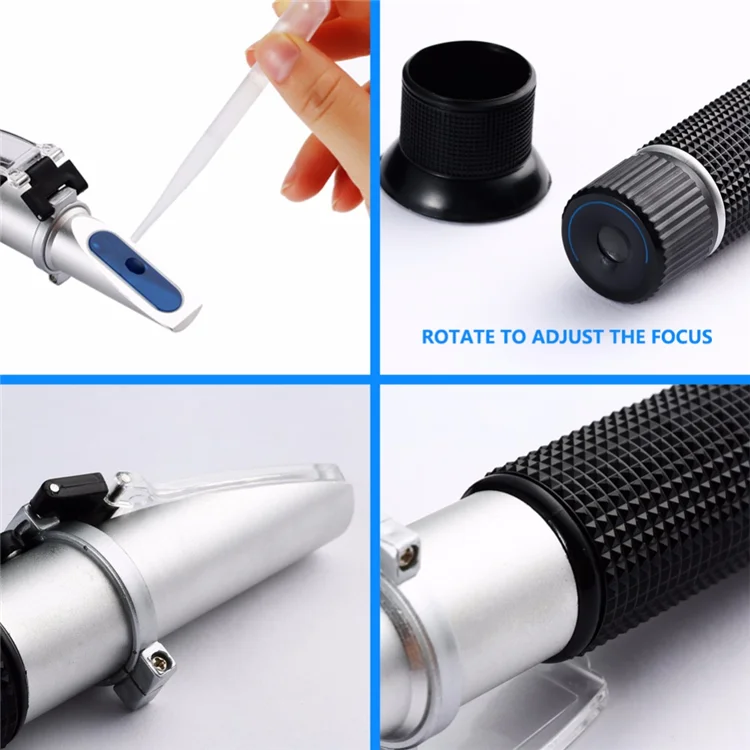 Portable Auto Refractometer Methanol Antifreeze Tester 500 Methanol