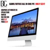 2018 hot sale 21.5 inch monoblock CPU A8 3500 discrete graphics card RAM 8GB SSD 120GB all in one pc