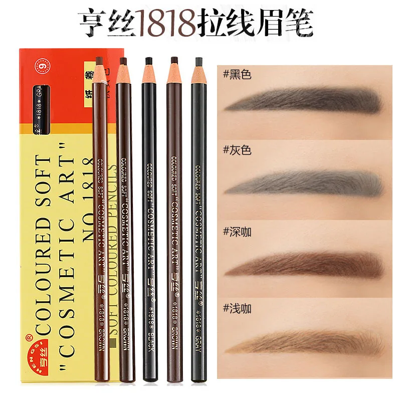 

5 Color OEM ODM Wholesale Custom private label eyeliner waterproof pencil Lip Liner eyebrow pencil, Picture shows