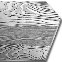 woodgrain press plate