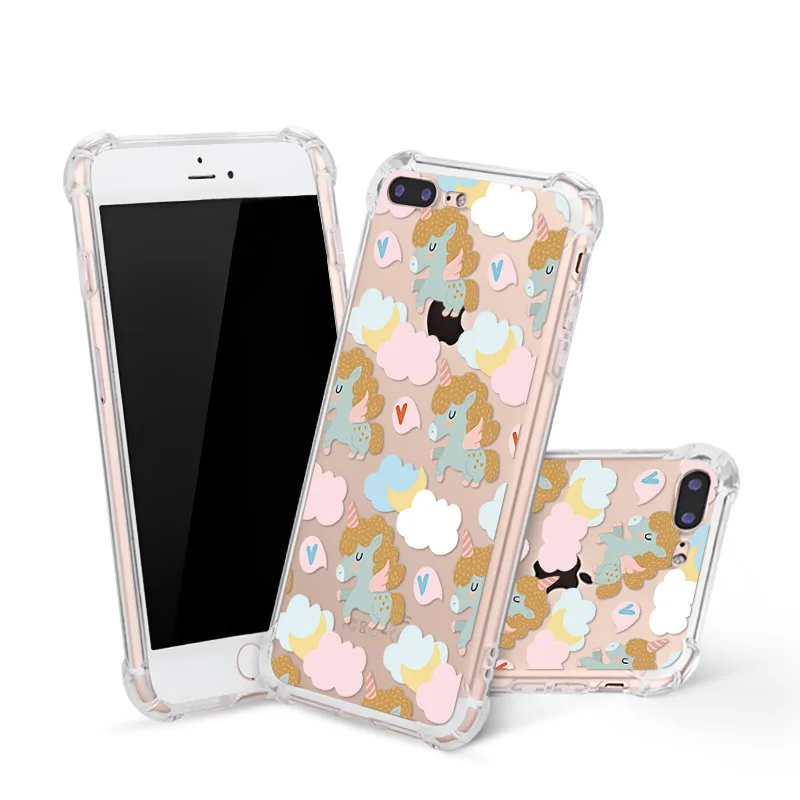 

Customized Shockproof Unicorn Phone Case For iPhone XS MAX XR