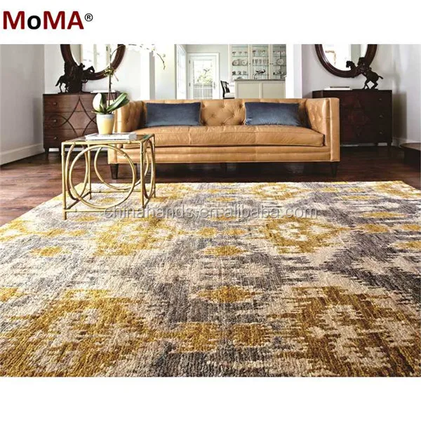 Top Quality Handmade Linen Hotel Rugs Living Room Decorative