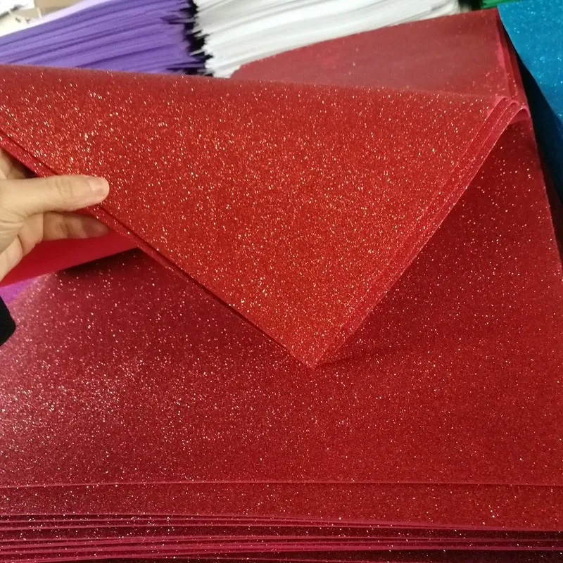 
Bulk eva foam sheet rolls glitter EVA Foam wholesale in roll orange color DIY eva foam roll 