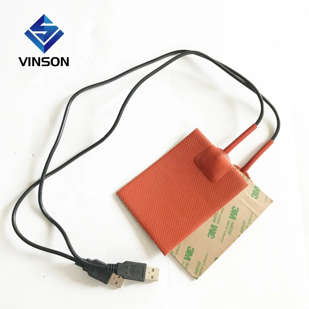 Silicone Rubber Heater Electric Engine Blanket Heater Customized Diesel