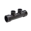pe hdpe pipe fittings socket cross tee