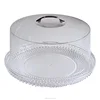 Plastic Party 12.75 inch Cake Cover Plate Set