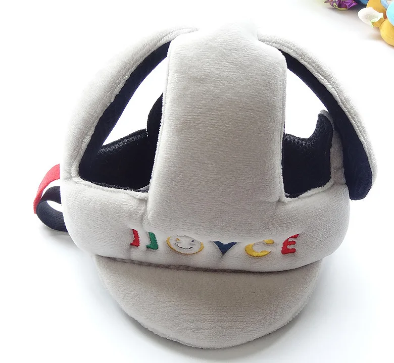 Custom lightweight European style adjustable head guard hat infant foldable protective safety baby helmet