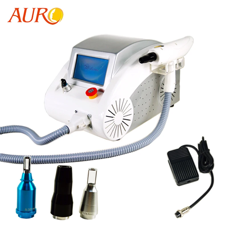 

AU-S525 Skin Whitening Nd yag Laser Eyebrow Removal Machine