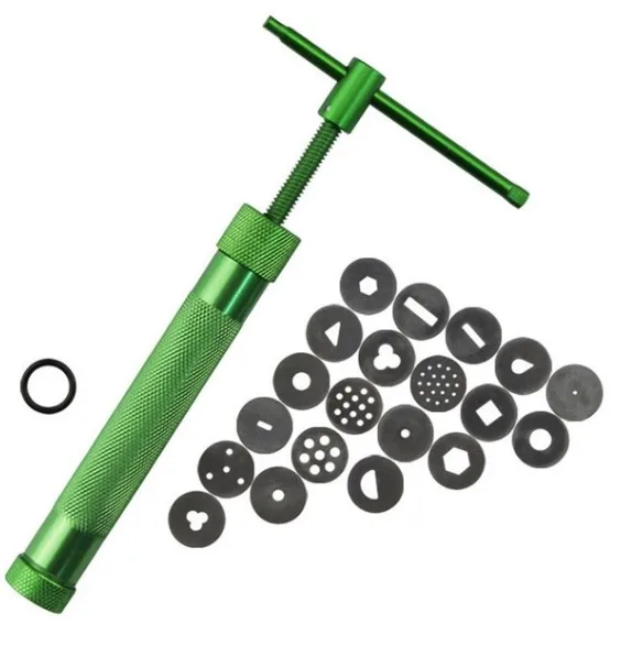 Amazon Hot Sale New Style Metal Clay Extruder / Clay Gun Tool / Clay Tool Kit