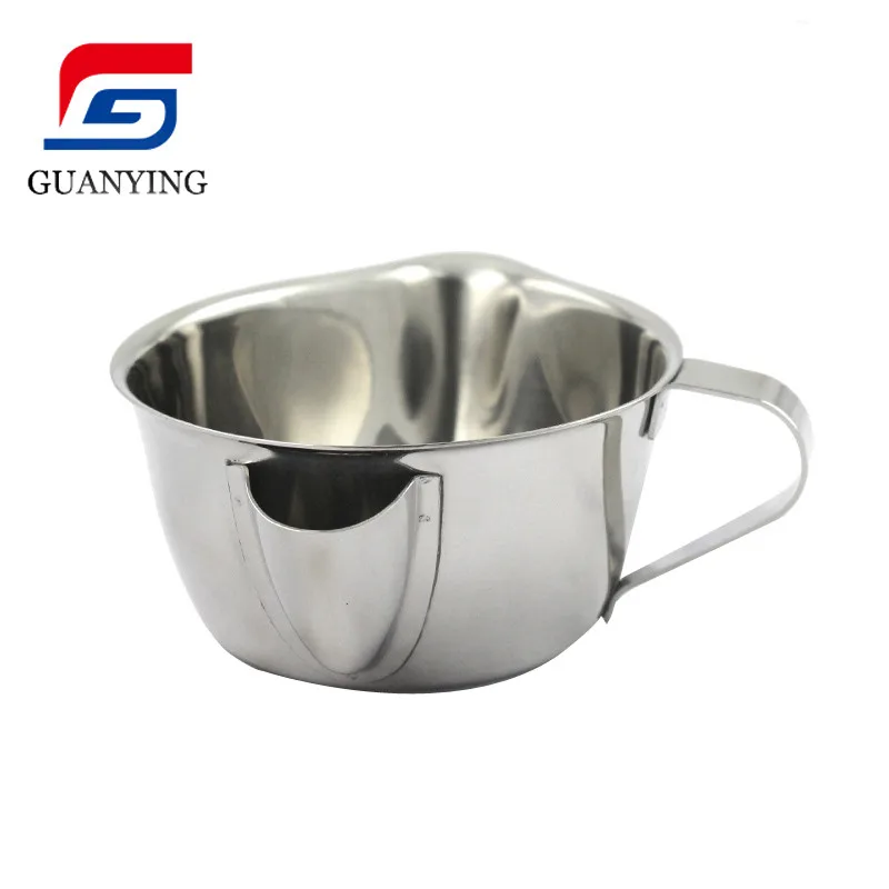 
kitchen tool cooking oil separator cup grease fat separator bowl stainless steel grease separate bowl 