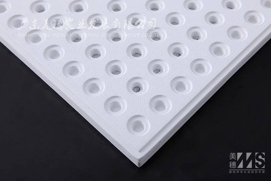 
Meisui Gypsum Ceiling Tiles made by Pure Natural Gypsum Powder 