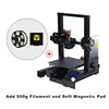High precision 3D printer IronFist power off resume easily build DIY kit for kids roll of filaments hotbed SD USB port drop ship