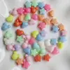Factory Wholesale Assorted 10MM Tiny Pastel Bead Multi-color Cute Plastic Beads DIY Crafts