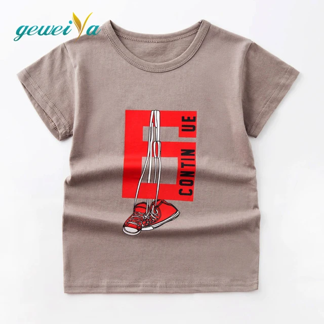 
factory price offset print high quality organic cotton baby t-shirts 