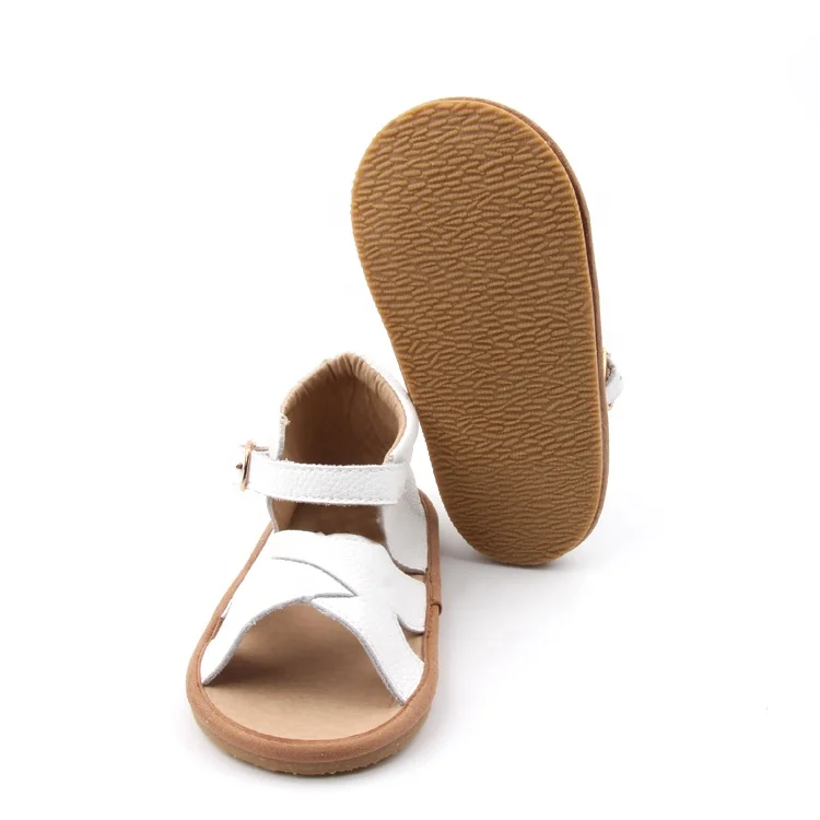 
Wholesale Genuine Leather Baby Shoes Summer Sandals Infant Shoes 