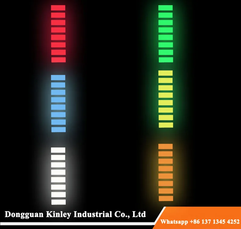 Super Green 8 Segment Led Bar Graph Display For Indicator Custom Made