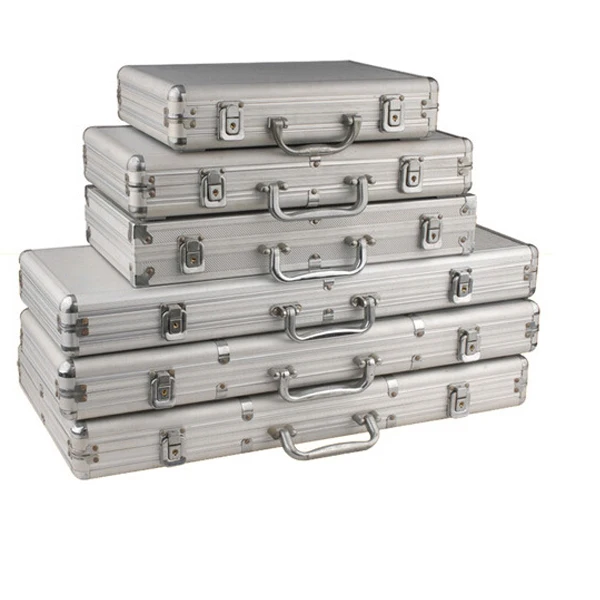500 Poker Chips Display Case Aluminium Suitcase Chips Application Case