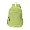 Customized OEM nylon fancy school book bags 2017 high quality solid color school children's backpacks used for student