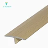 T-Strip Trim Aluminium Woodlike Threshold 26mm For Floor Divider Strip