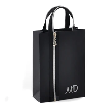 black gift bags